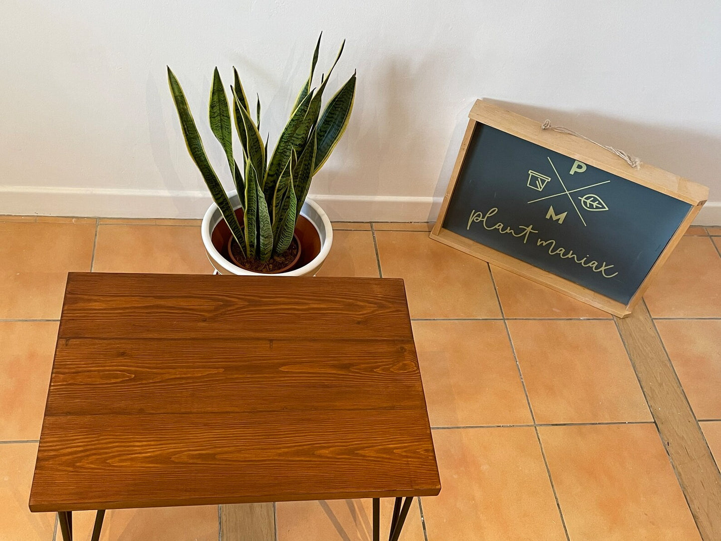 Coffee table desk Wooden bench furniture Indoor rustic furniture wooden display solid wood industrial furniture gardening father’s day