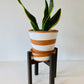 Classic Plant Pot Stand 25 cm Tall With High Tier Hand made in UK