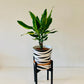 Small Round Led Plant Pot Stand 20cm and 25cm High Hand made