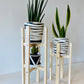 Double tier Classic Leg Plant Stand Pot Holder hand made in UK
