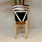 Short Classic Leg Plant Pot Stand 25 to 30cm tall Hand Made