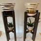 Plant or pot Stand Hand Made with Double Tier in our extra strong Quadrone leg