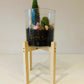 Slim Squared Leg Plant Pot Stand in high tier Hand made from 25cm to 60 cm