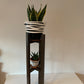 Plant or pot Stand Hand Made with Double Tier in our extra strong Quadrone leg