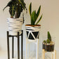 Slim Squared Leg Plant Pot Stand in high tier Hand made from 25cm to 60 cm